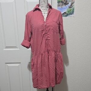 Grayson The Changemaker Button-Up Shirt Dress, Size 01